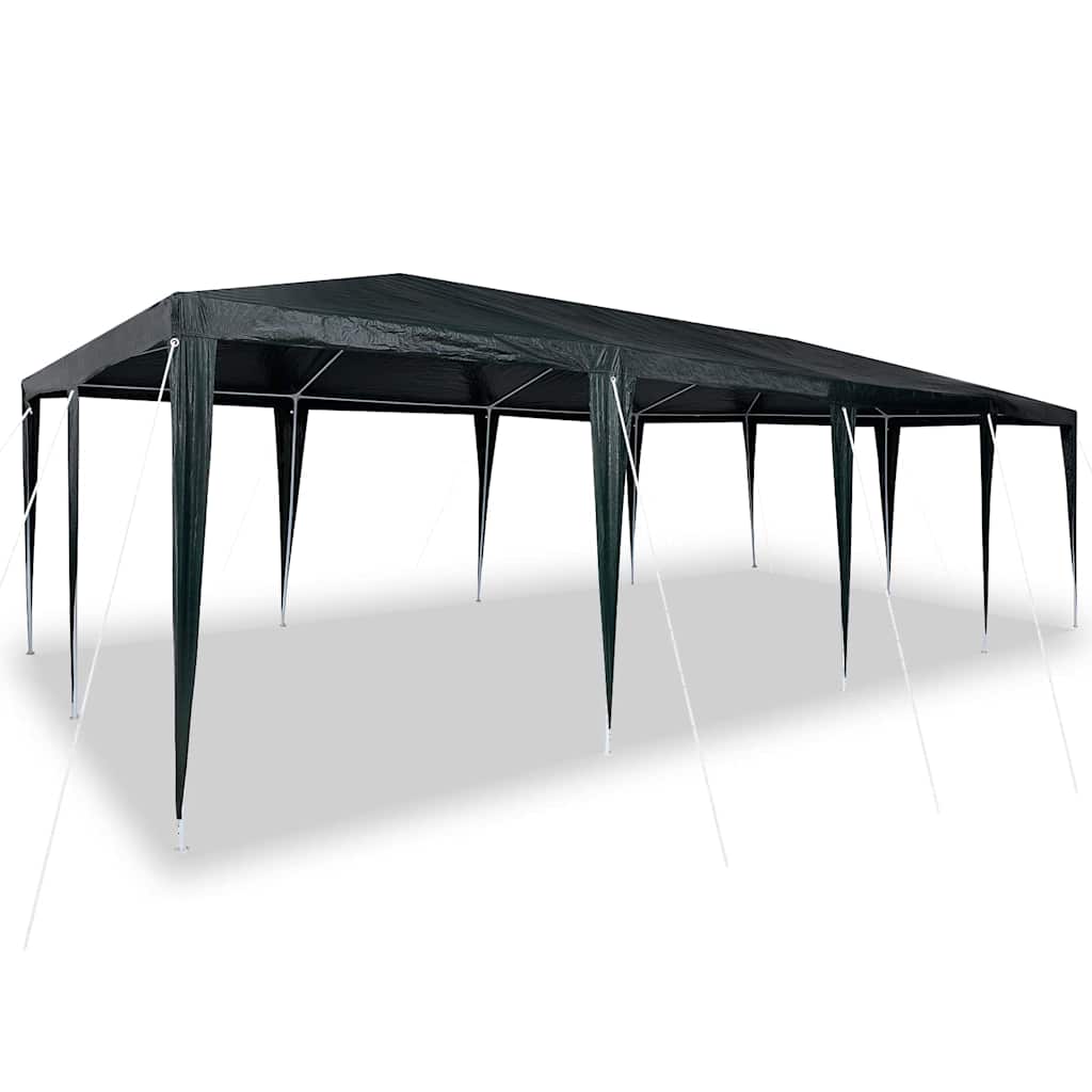 vidaXL Namiot Imprezowy Zielony 800 x 400 x 266 cm Polietylen i Stal