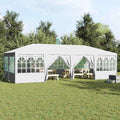 vidaXL Namiot Imprezowy Biały 800 x 400 x 266 cm Polietylen