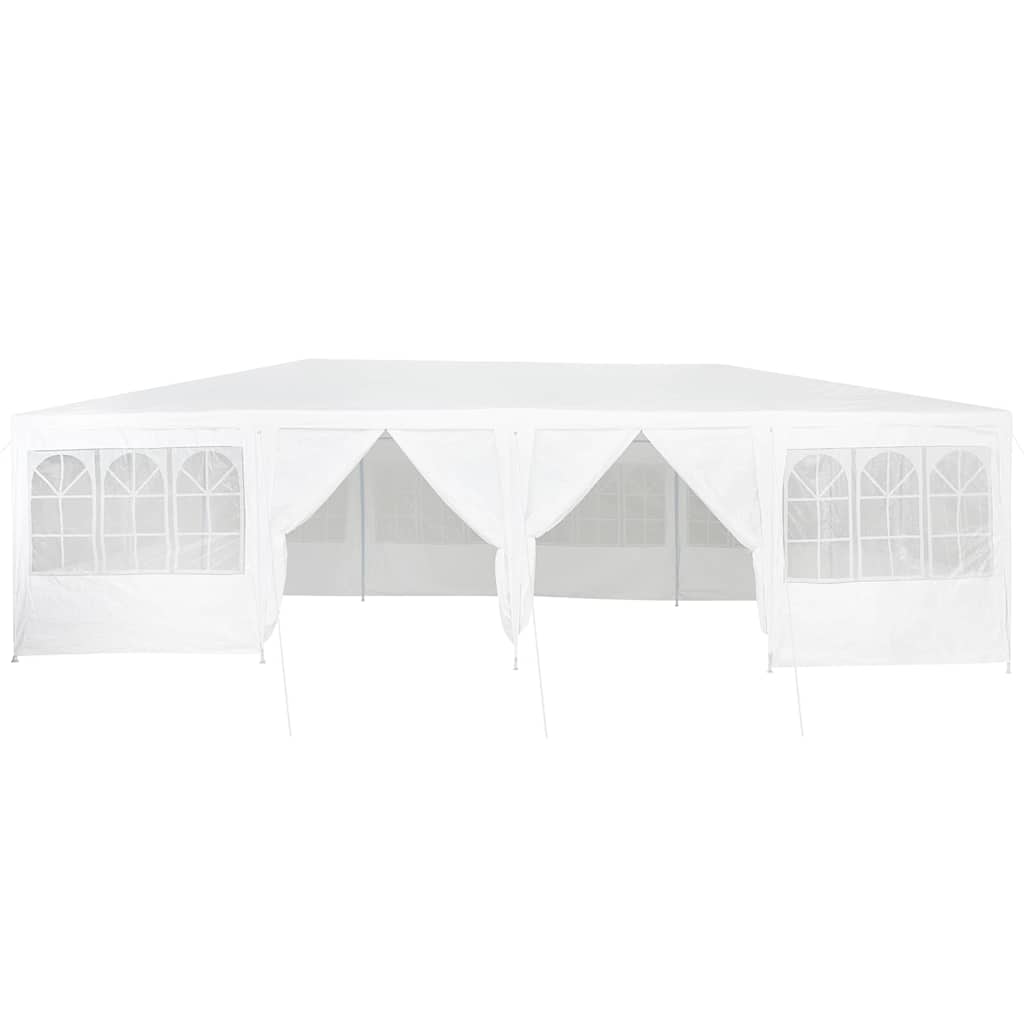 vidaXL Namiot Imprezowy Biały 800 x 400 x 266 cm Polietylen
