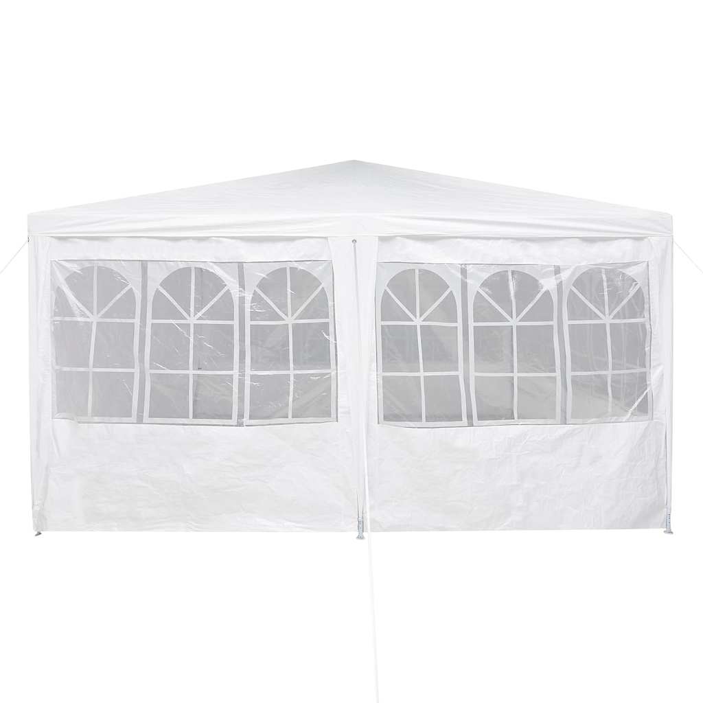 vidaXL Namiot Imprezowy Biały 800 x 400 x 266 cm Polietylen