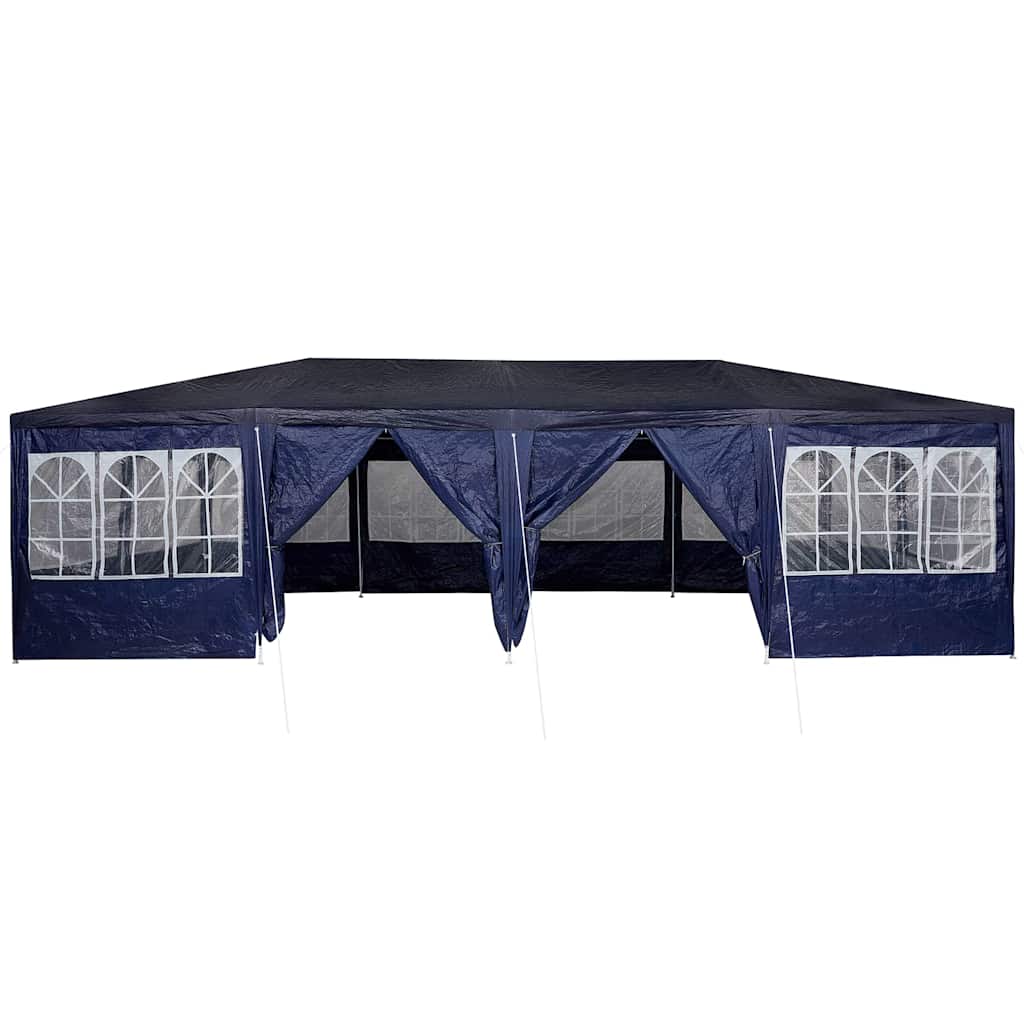 vidaXL Namiot Imprezowy Niebieski 800 x 400 x 266 cm Polietylen