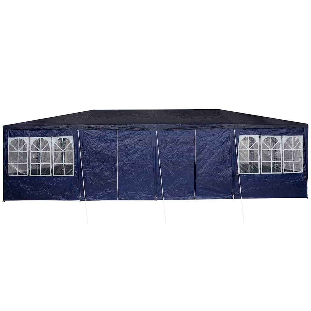 vidaXL Namiot Imprezowy Niebieski 800 x 400 x 266 cm Polietylen