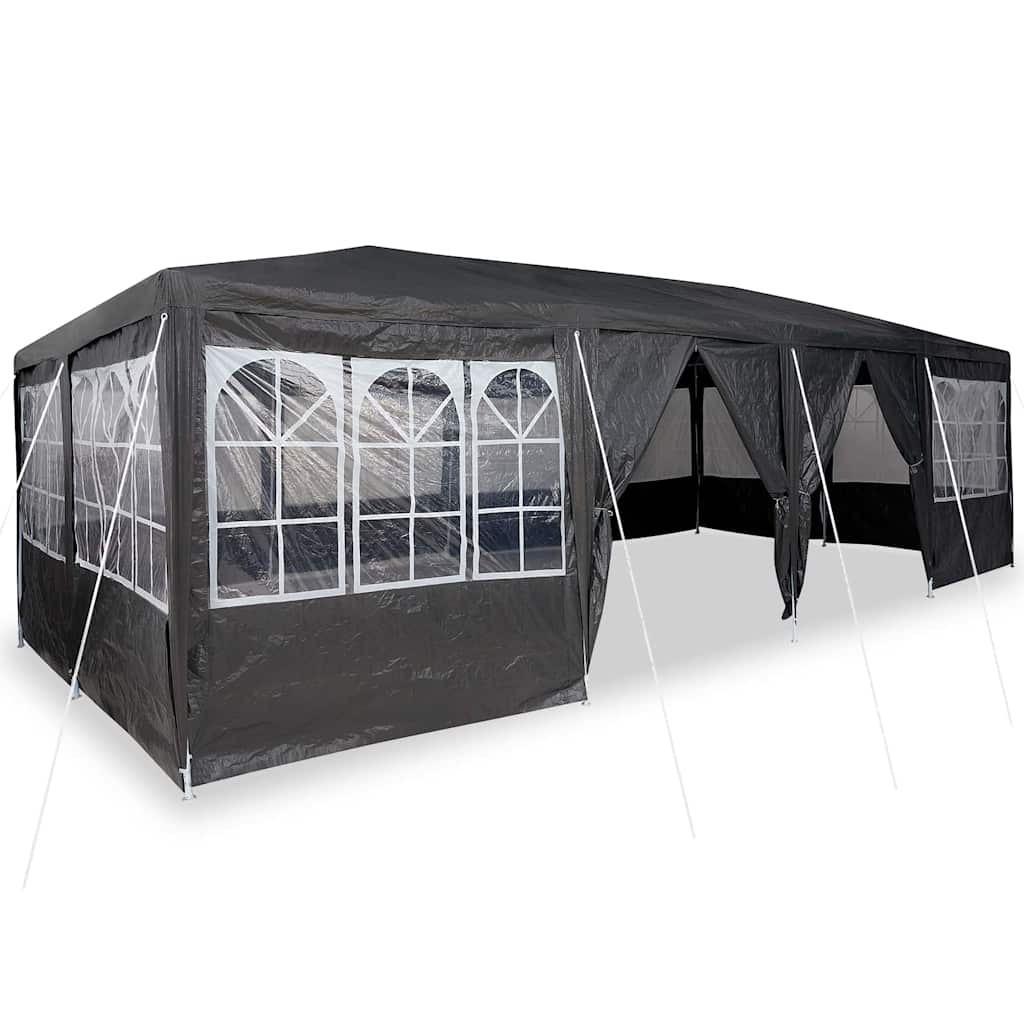 vidaXL Namiot Imprezowy Antracyt 800 x 400 x 266 cm Polietylen