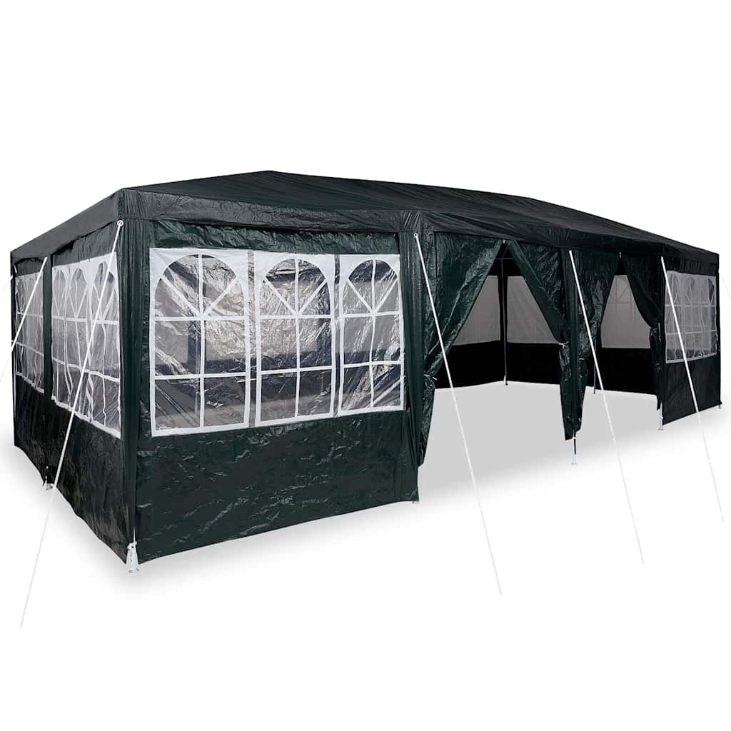 vidaXL Namiot Imprezowy Zielony 800 x 400 x 266 cm Polietylen
