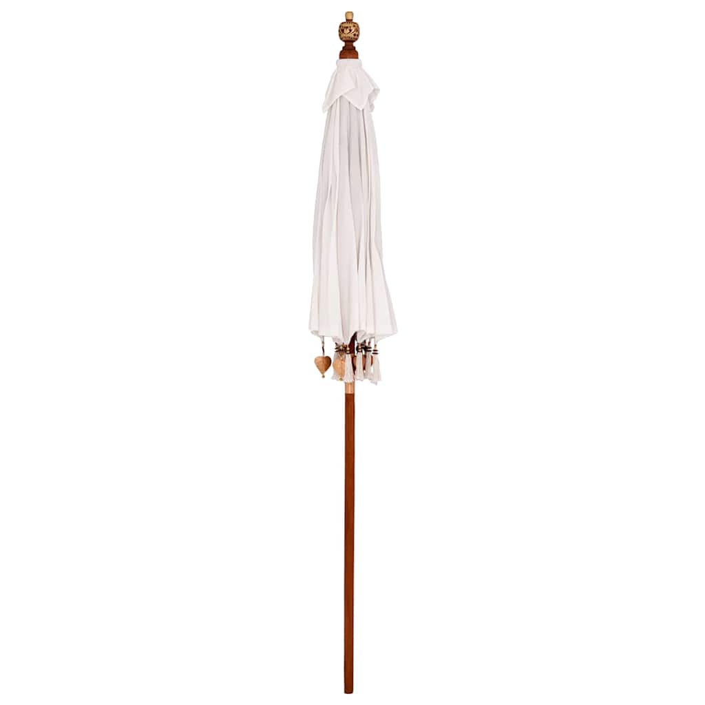 vidaXL Baliński Parasol Kremowy 190 x 190 x 260 cm