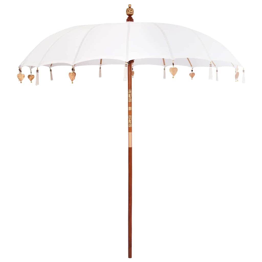 vidaXL Baliński Parasol Kremowy 220 x 220 x 260 cm