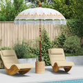 vidaXL Baliński Parasol Kremowy 190 x 190 x 260 cm