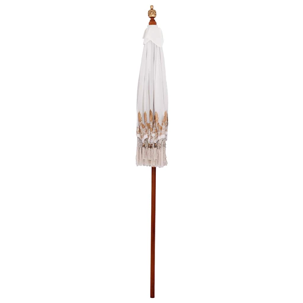 vidaXL Baliński Parasol Kremowy 190 x 190 x 260 cm