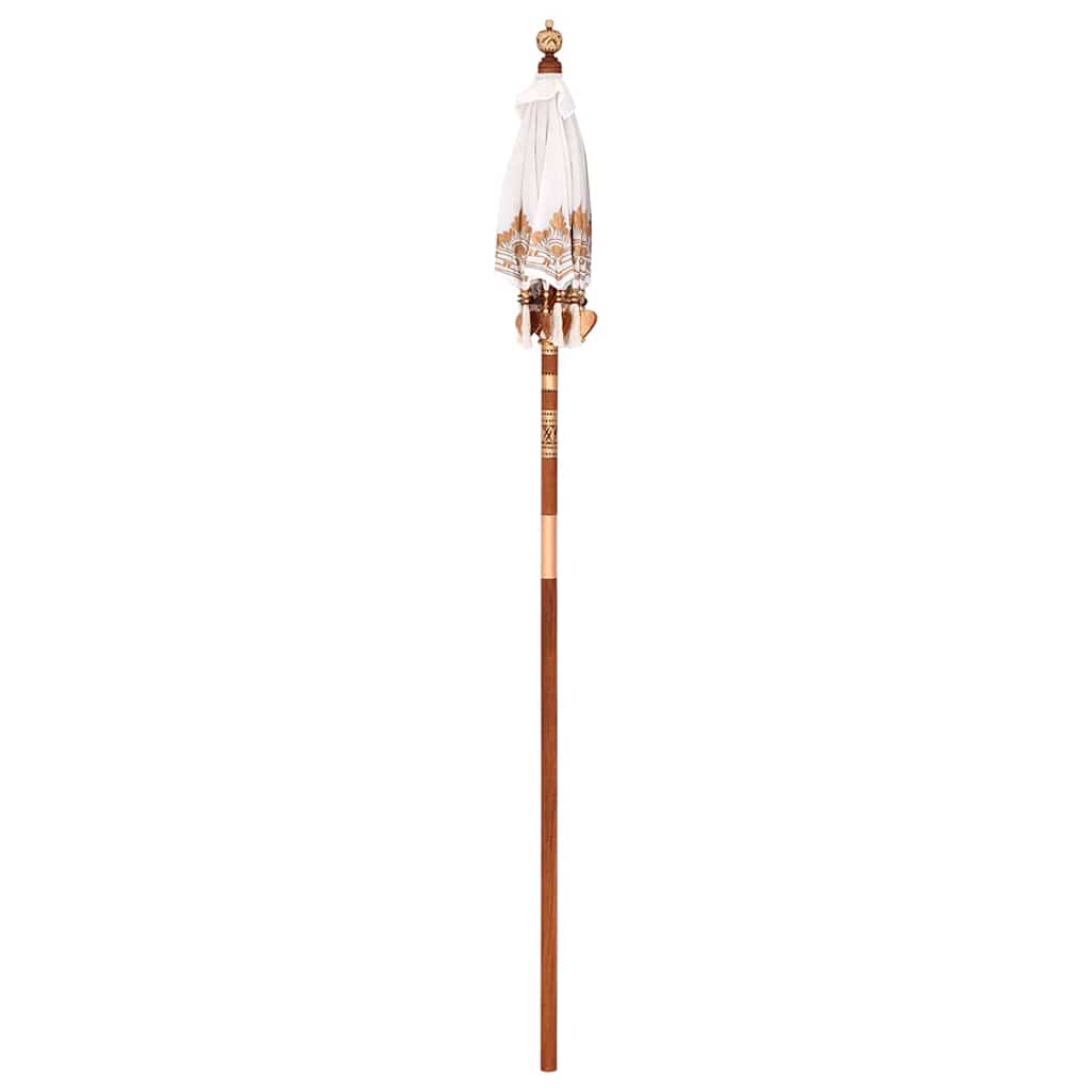 vidaXL Baliński Parasol Kremowy 125 x 125 x 260 cm