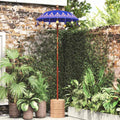 vidaXL Baliński Parasol Niebieski 125 x 125 x 260 cm