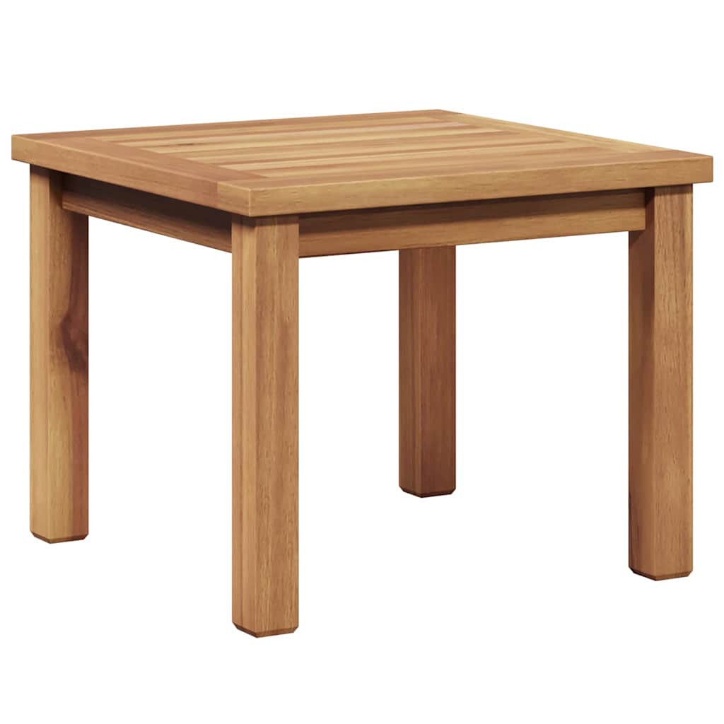 vidaXL Stolik kawowy Brązowy 45 x 45 x 36 cm Lite drewno teakowe