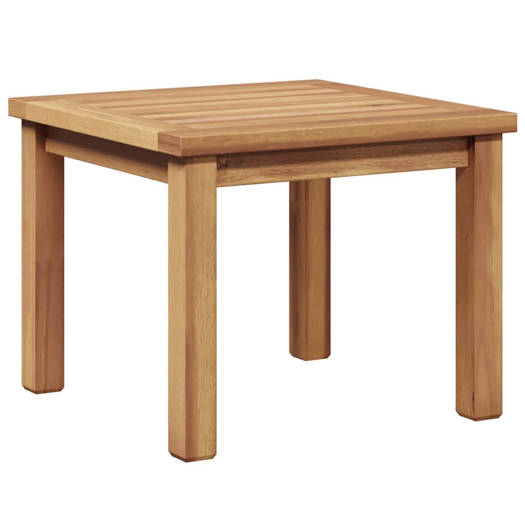vidaXL Stolik kawowy Brązowy 45 x 45 x 36 cm Lite drewno teakowe