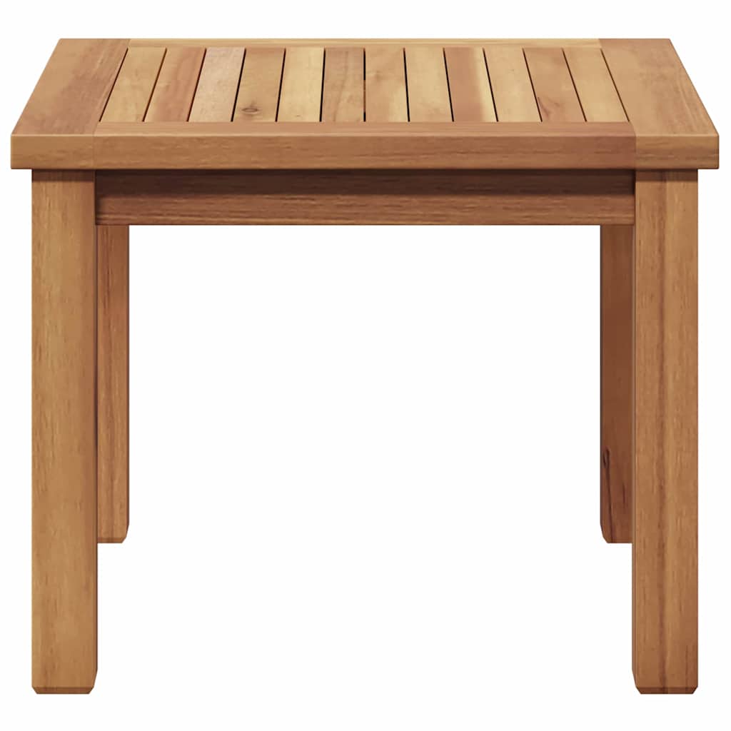 vidaXL Stolik kawowy Brązowy 45 x 45 x 36 cm Lite drewno teakowe
