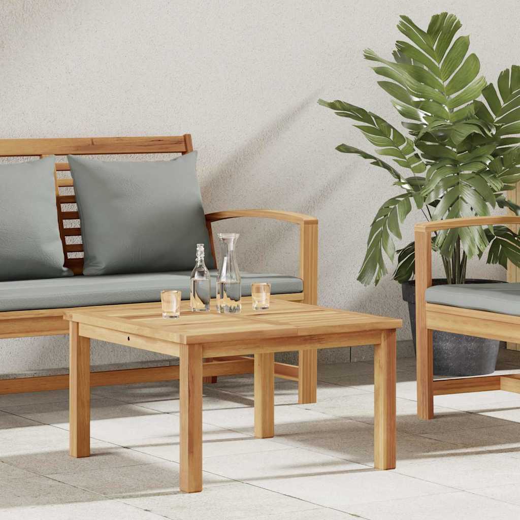 vidaXL Stolik kawowy Brązowy 60 x 60 x 36 cm Lite drewno teakowe