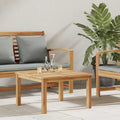 vidaXL Stolik kawowy Brązowy 60 x 60 x 36 cm Lite drewno teakowe