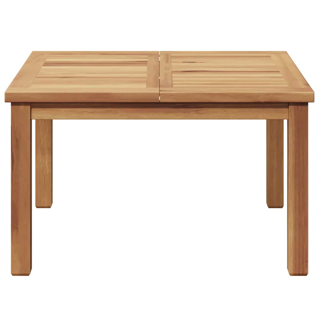 vidaXL Stolik kawowy Brązowy 60 x 60 x 36 cm Lite drewno teakowe