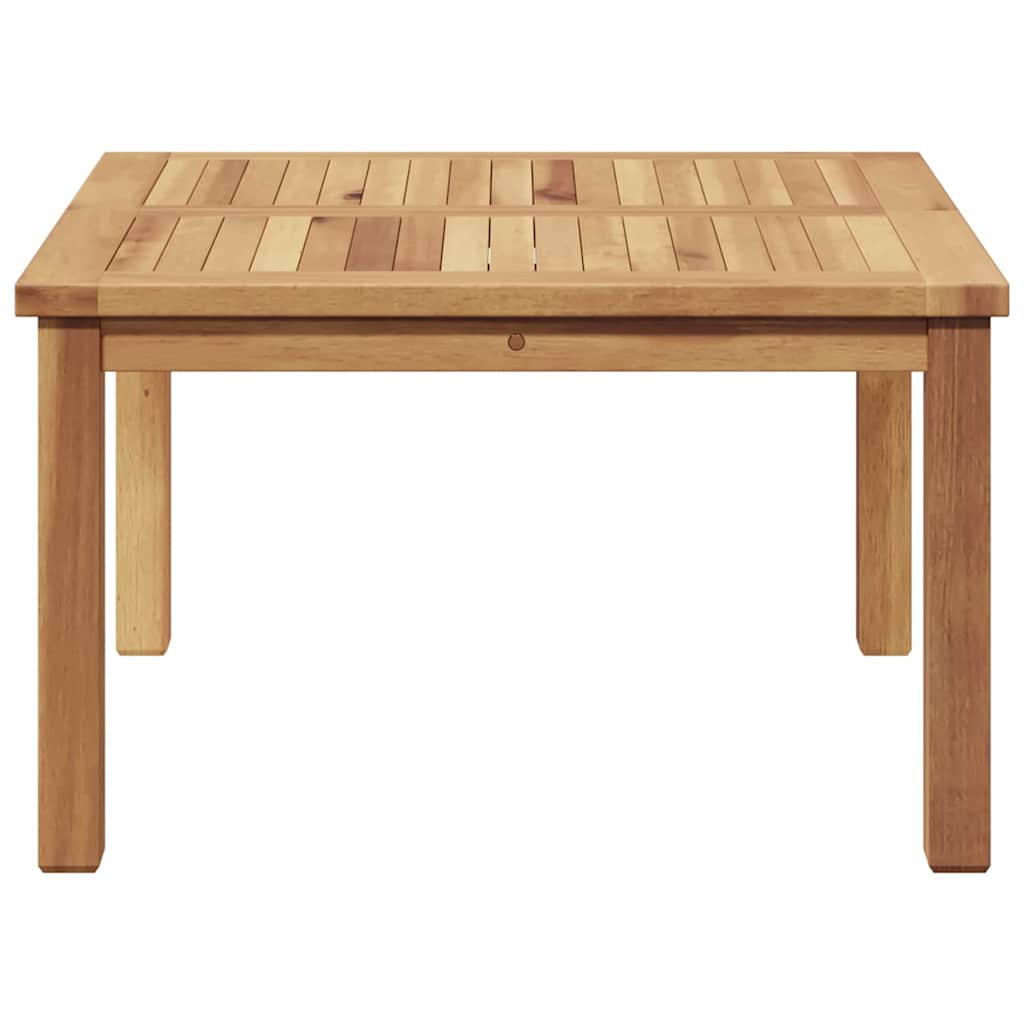 vidaXL Stolik kawowy Brązowy 60 x 60 x 36 cm Lite drewno teakowe