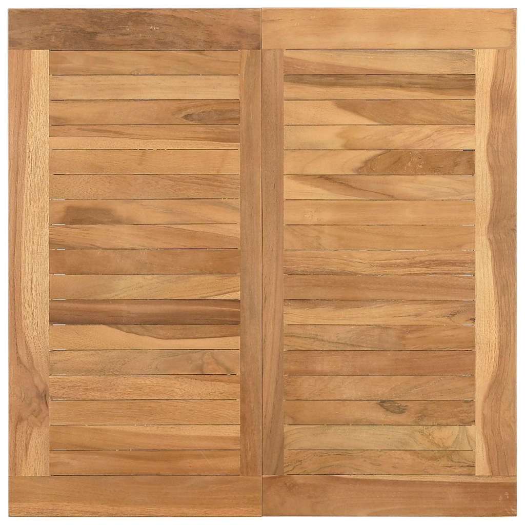 vidaXL Stolik kawowy Brązowy 60 x 60 x 36 cm Lite drewno teakowe