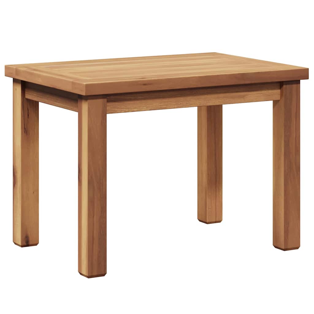 vidaXL Stolik kawowy Brązowy 50 x 35 x 36 cm Lite drewno teakowe
