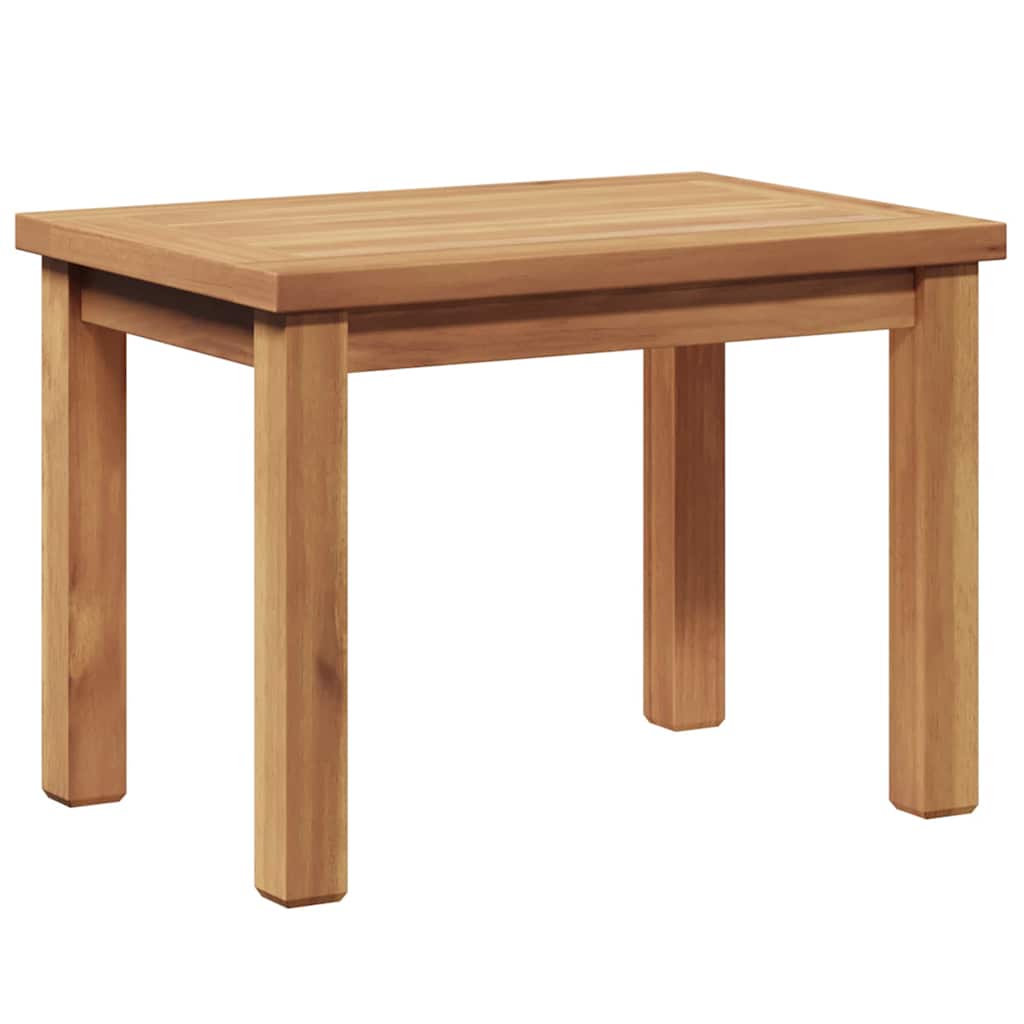 vidaXL Stolik kawowy Brązowy 50 x 35 x 36 cm Lite drewno teakowe
