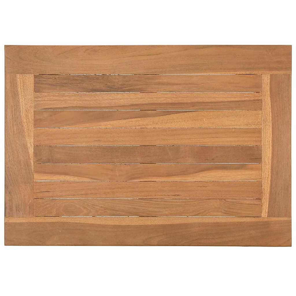 vidaXL Stolik kawowy Brązowy 50 x 35 x 36 cm Lite drewno teakowe