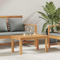 vidaXL Stolik kawowy Brązowy 70 x 40 x 36 cm Lite drewno teakowe