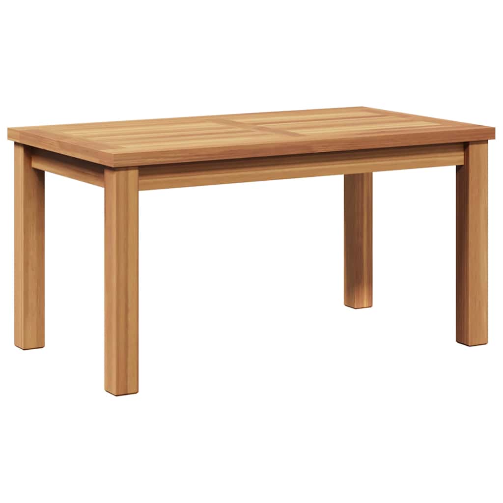 vidaXL Stolik kawowy Brązowy 70 x 40 x 36 cm Lite drewno teakowe