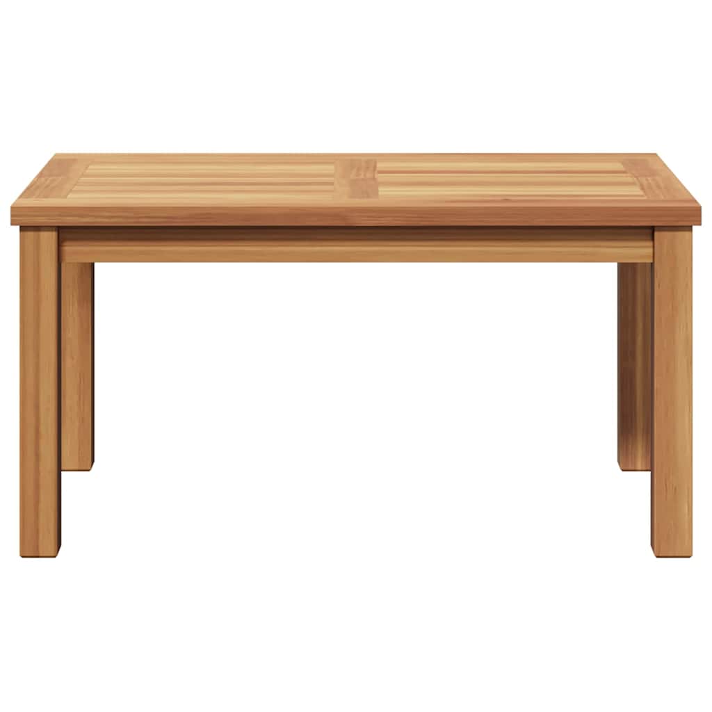 vidaXL Stolik kawowy Brązowy 70 x 40 x 36 cm Lite drewno teakowe