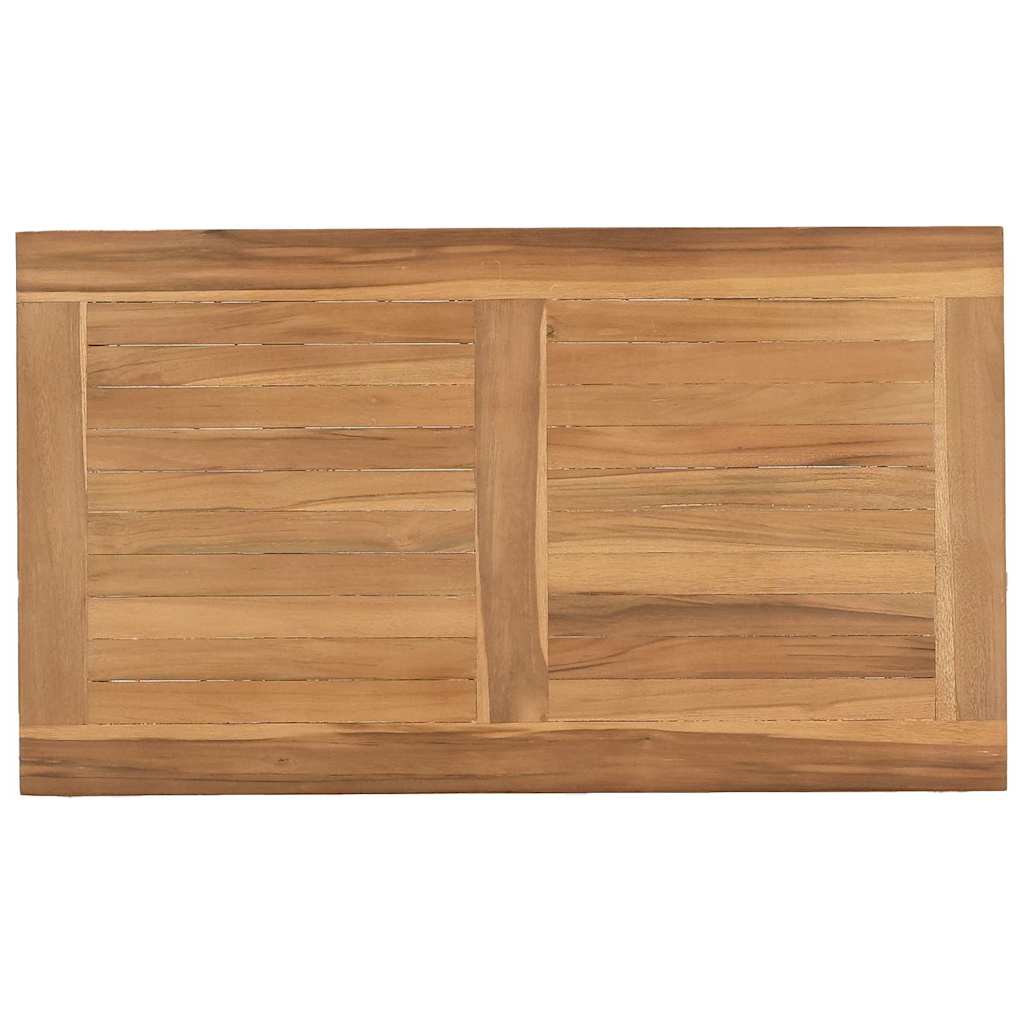 vidaXL Stolik kawowy Brązowy 70 x 40 x 36 cm Lite drewno teakowe