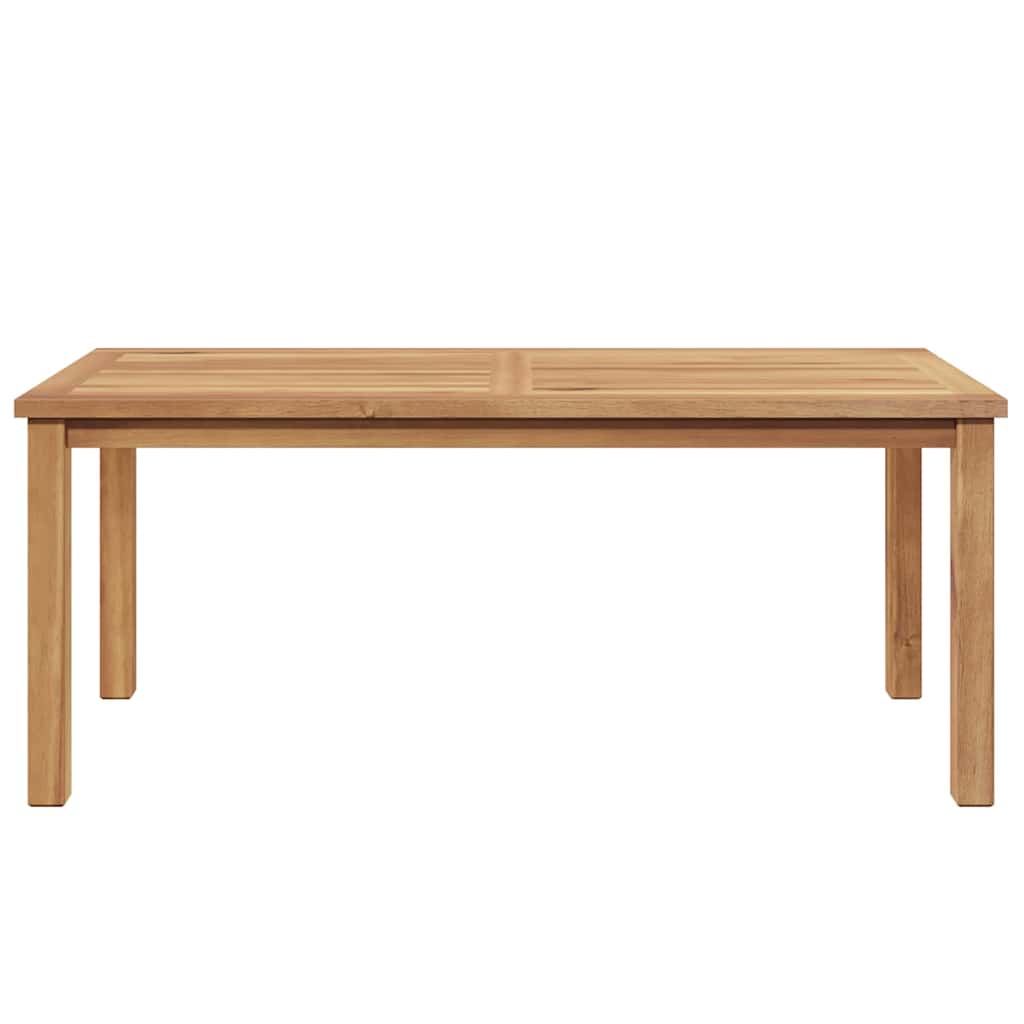 vidaXL Stolik kawowy Brązowy 110 x 55 x 45 cm Lite drewno teakowe