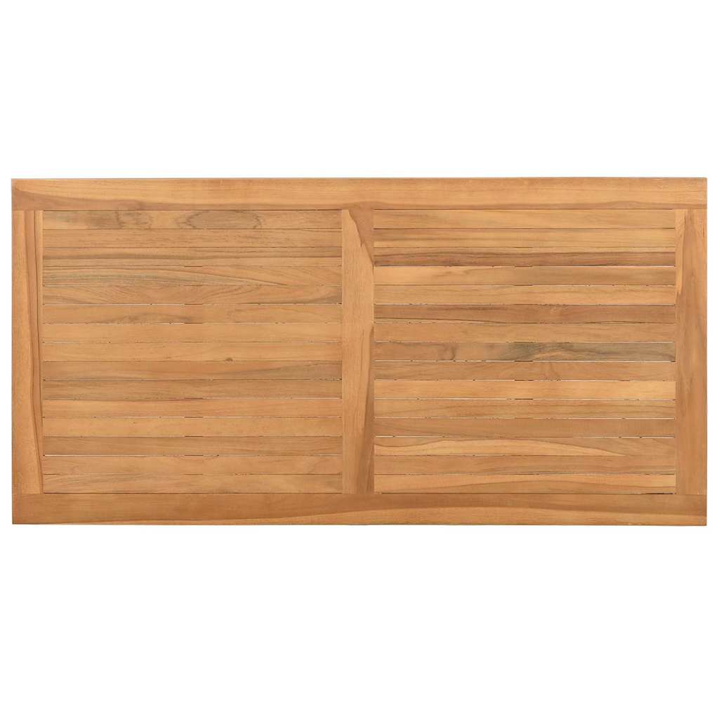 vidaXL Stolik kawowy Brązowy 110 x 55 x 45 cm Lite drewno teakowe