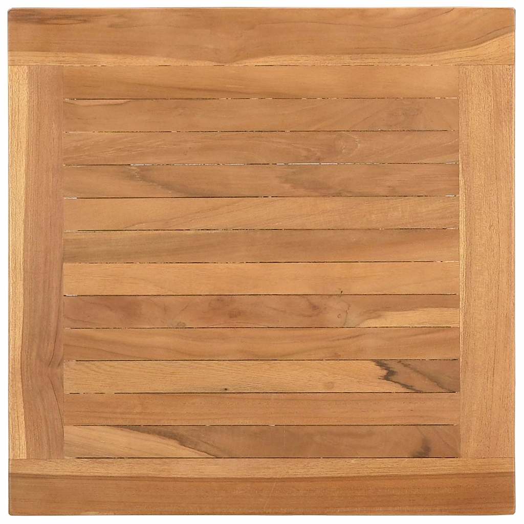 vidaXL Stolik kawowy Brązowy 45 x 45 x 45 cm Lite drewno teakowe