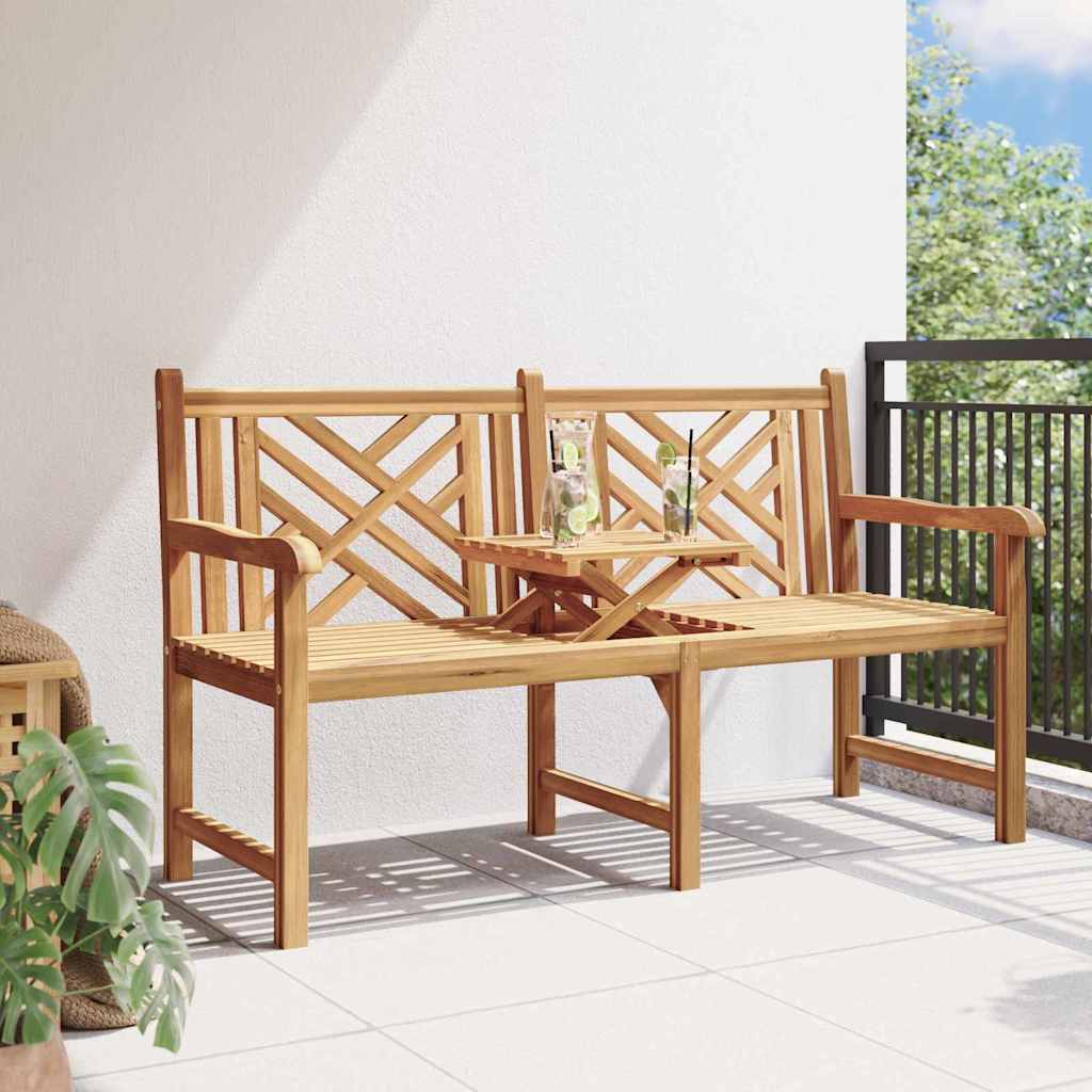 vidaXL Ławka ogrodowa 150 x 60 x 90 cm Lite drewno teakowe