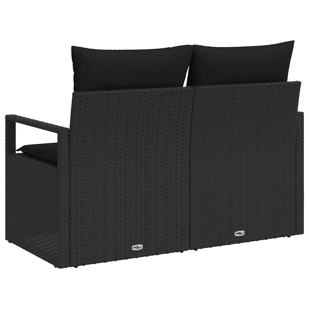 vidaXL Sofa Ogrodowa z poduszką 120 x 62 x 69 cm polirattan
