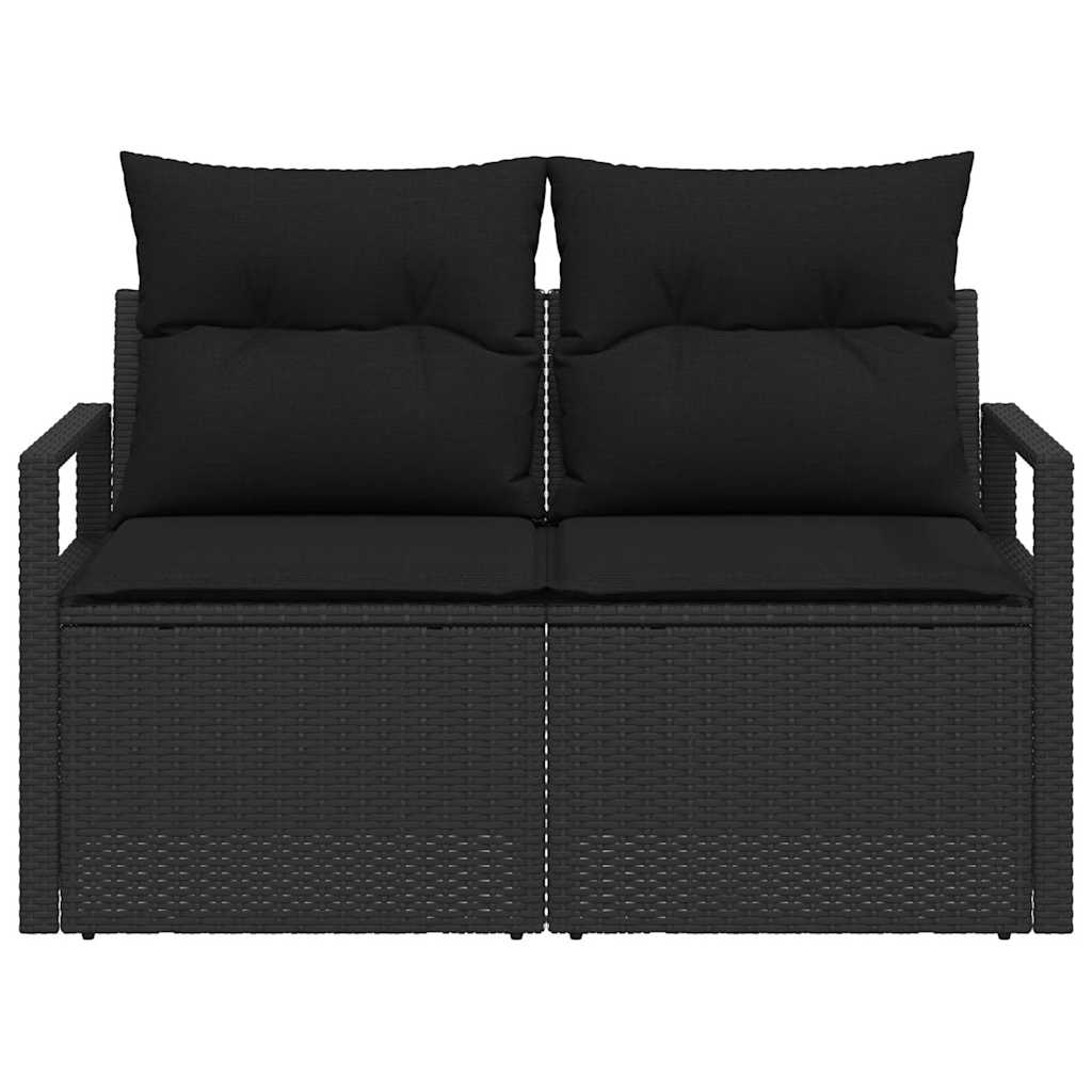 vidaXL Sofa Ogrodowa z poduszką 120 x 62 x 69 cm polirattan
