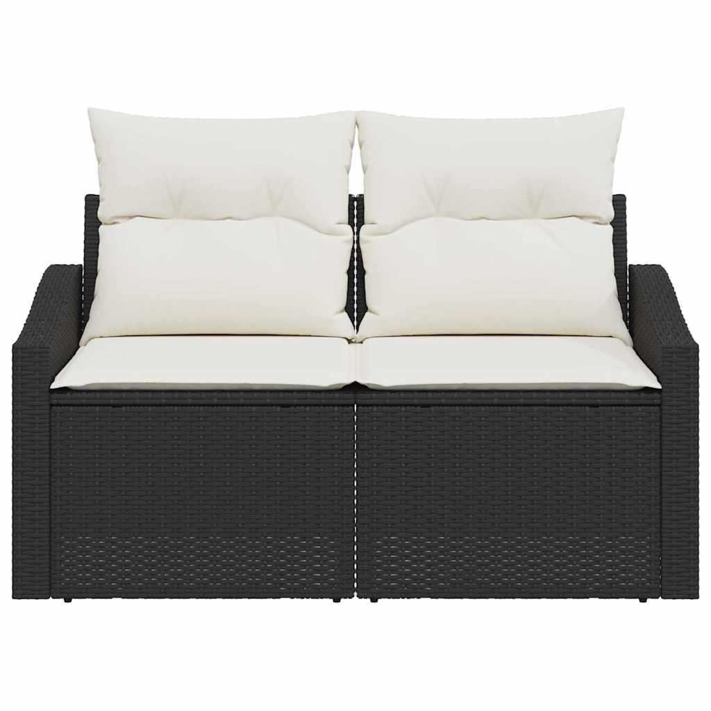 vidaXL Sofa Ogrodowa z poduszką 123 x 62 x 69 cm polirattan