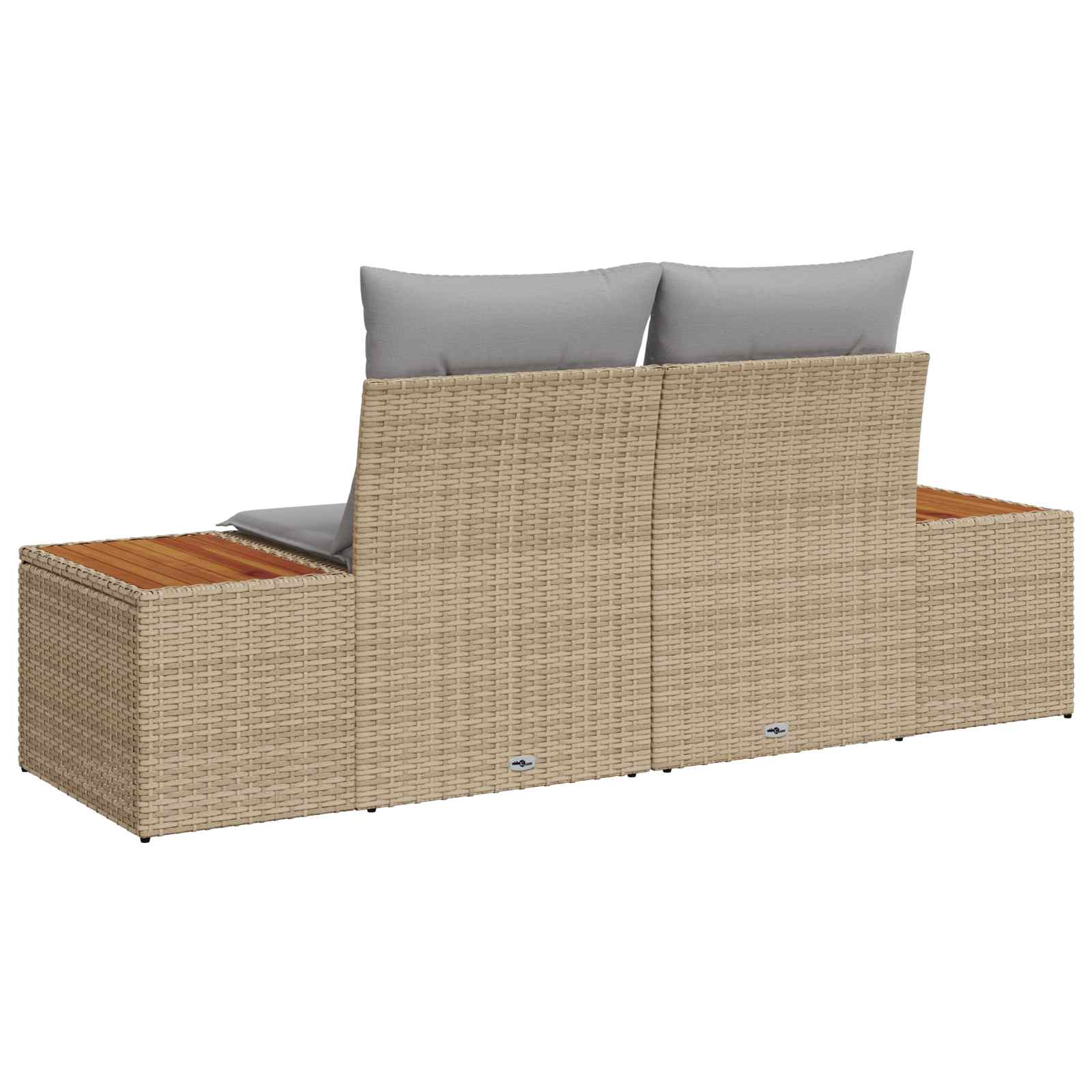 vidaXL Sofa Ogrodowa Beżowy 184 x 62 x 85cm polirattan