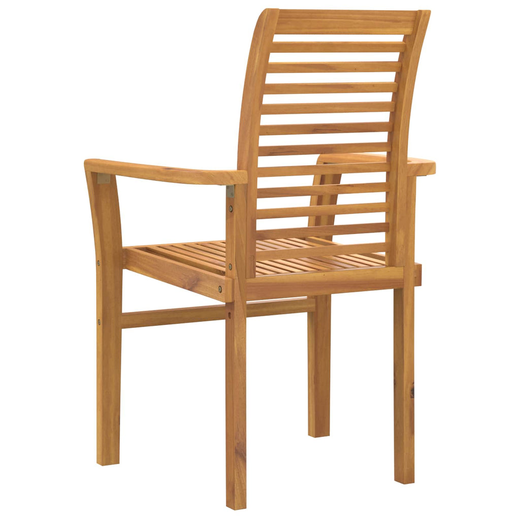 vidaXL Krzesło jadalniane 2 pcs Brązowy 62 x 55 x 94 cm