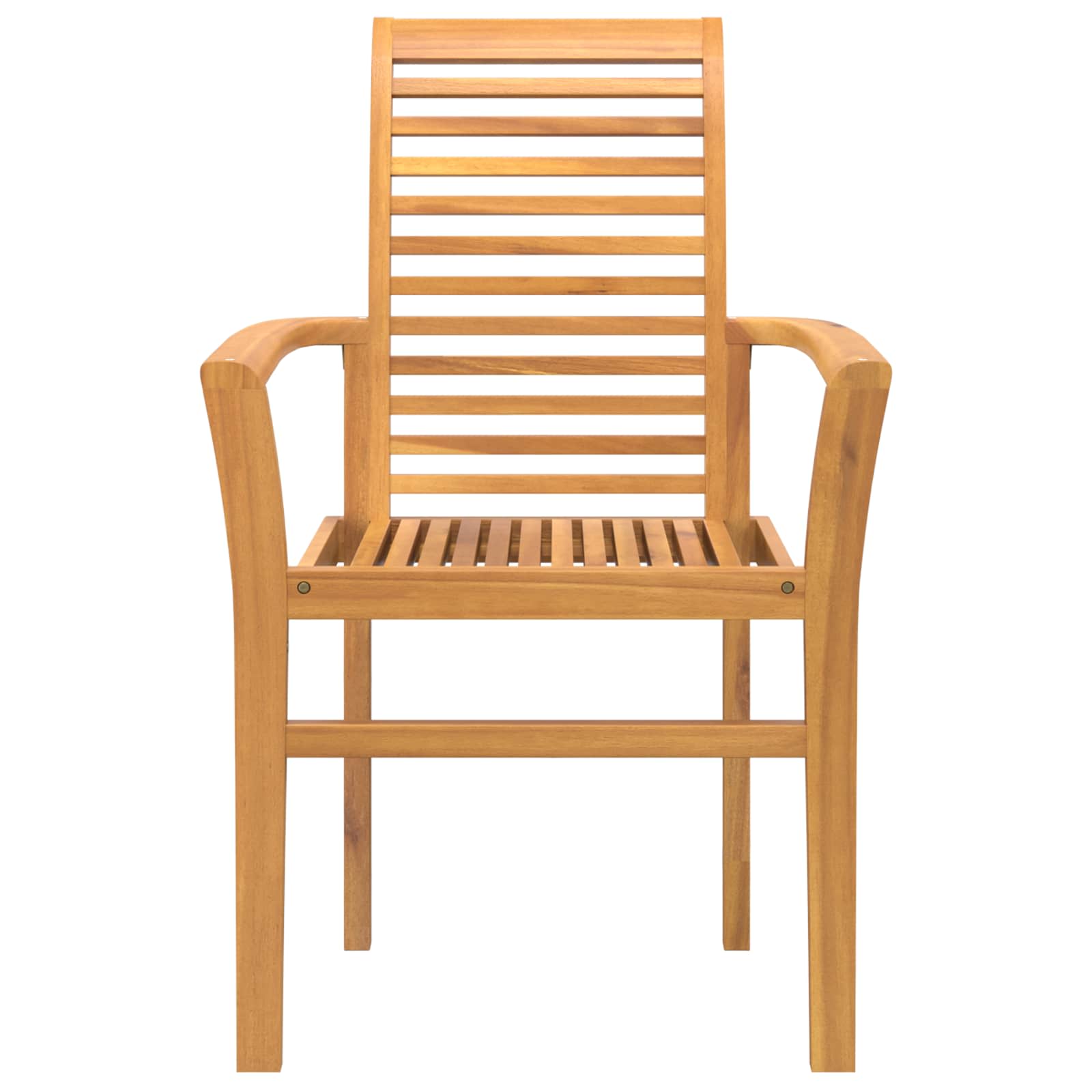 vidaXL Krzesło jadalniane 2 pcs Brązowy 62 x 55 x 94 cm
