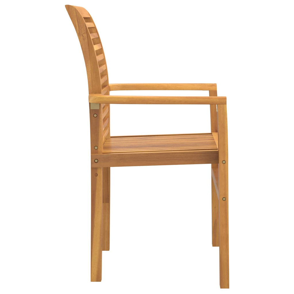 vidaXL Krzesło jadalniane 4 pcs Brązowy 62 x 55 x 94 cm