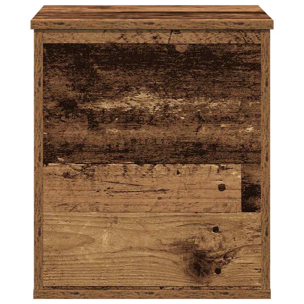 vidaXL Skrzynia do przechowywania Stare drewno 40 x 42 x 46 cm