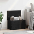 vidaXL Skrzynia do przechowywania Czarny Dąb 60 x 35 x 35 cm