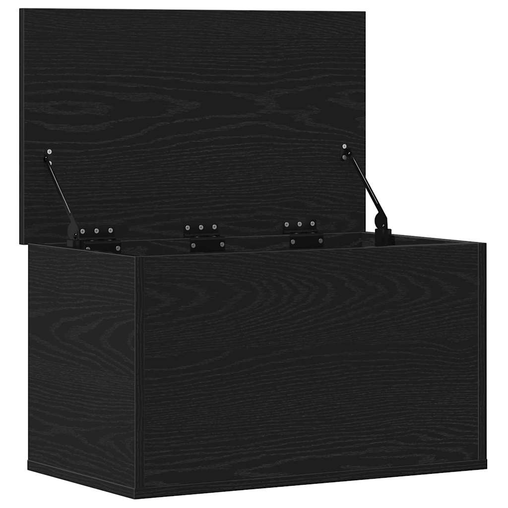vidaXL Skrzynia do przechowywania Czarny Dąb 60 x 35 x 35 cm