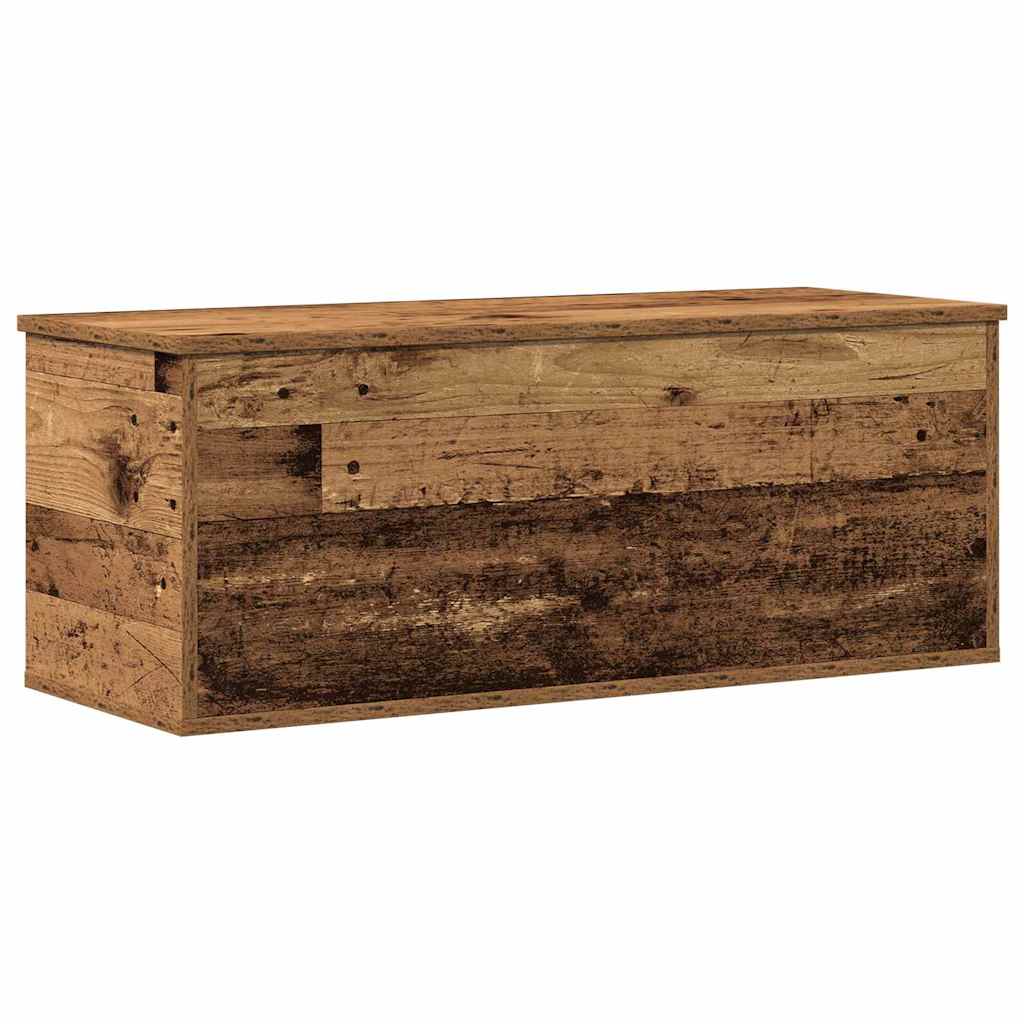 vidaXL Skrzynia do przechowywania Stare drewno 90 x 35 x 35 cm