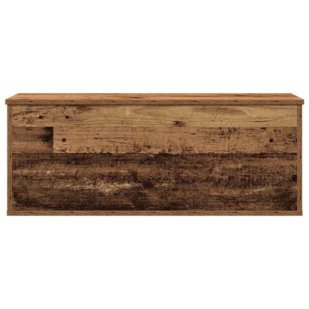 vidaXL Skrzynia do przechowywania Stare drewno 90 x 35 x 35 cm