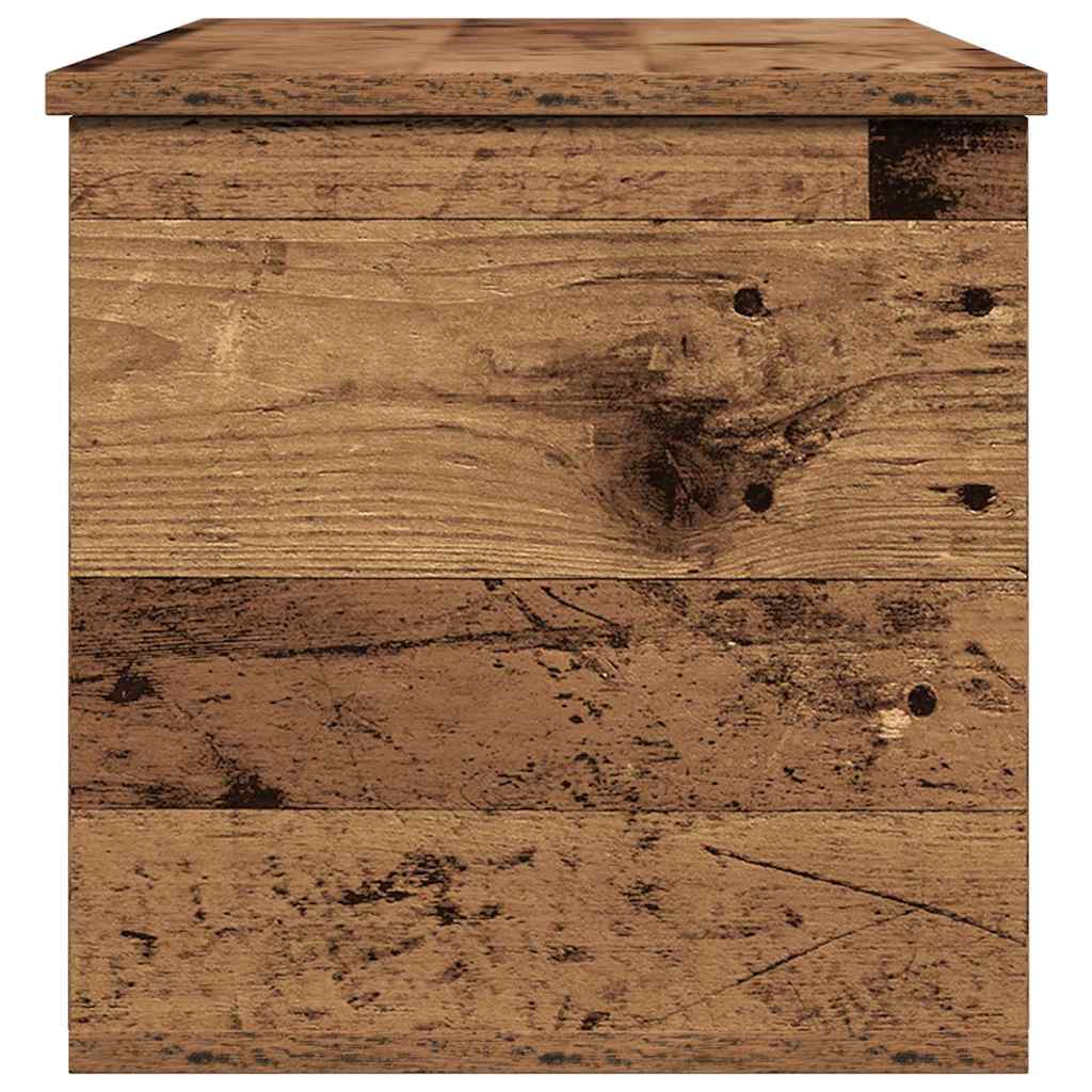 vidaXL Skrzynia do przechowywania Stare drewno 90 x 35 x 35 cm