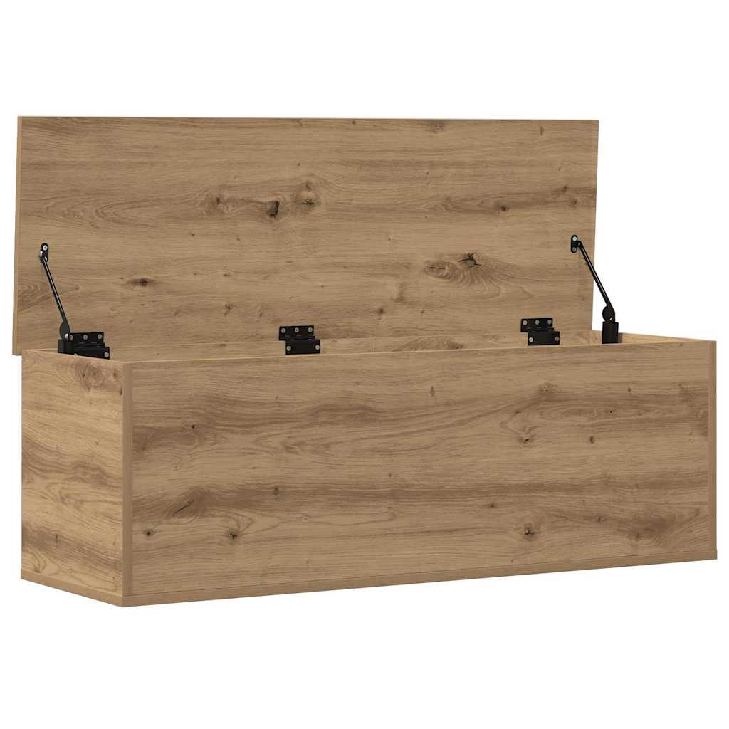 vidaXL Skrzynia do przechowywania Dąb rzemieślniczy 102 x 35 x 35 cm