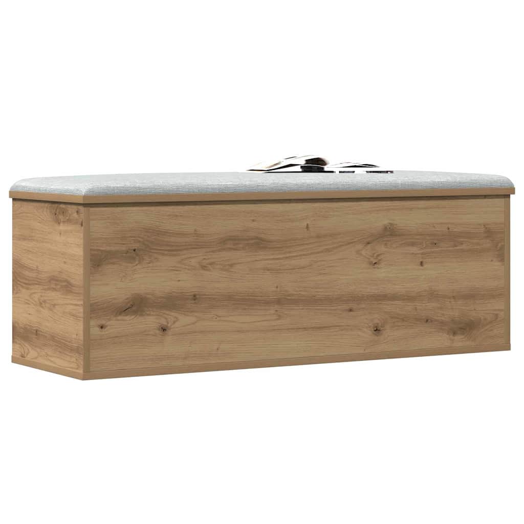 vidaXL Skrzynia do przechowywania Dąb rzemieślniczy 102 x 35 x 35 cm