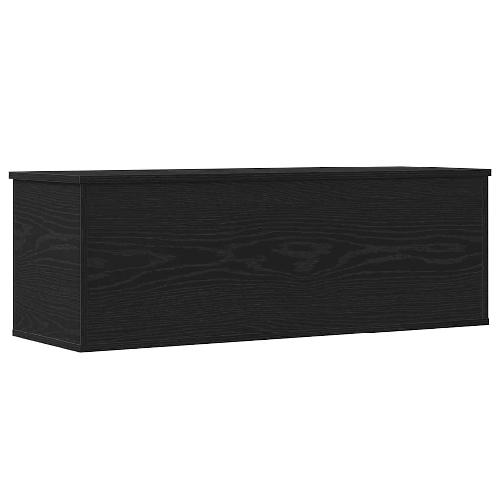 vidaXL Skrzynia do przechowywania Czarny Dąb 102 x 35 x 35 cm