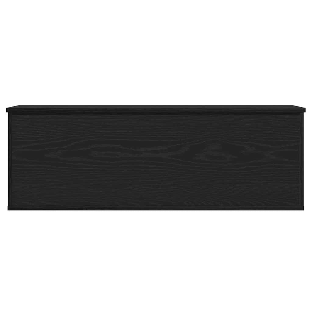 vidaXL Skrzynia do przechowywania Czarny Dąb 102 x 35 x 35 cm